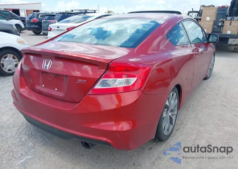 2012 Honda Civic Si из США, поврежденный, VIN 2HGFG4A53CH706601